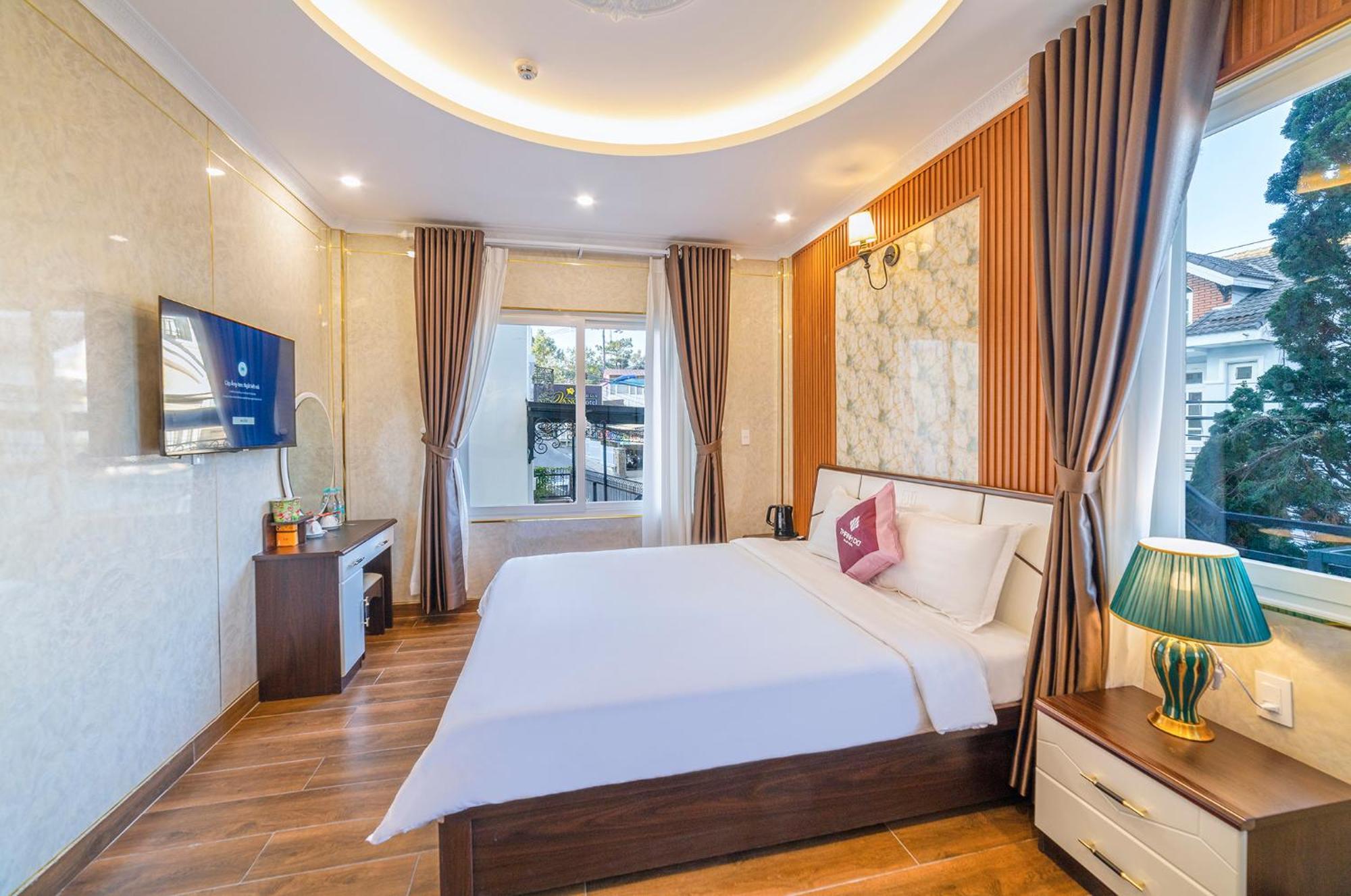 Savio Hotel Trieu Viet Vuong Dalat Bagian luar foto