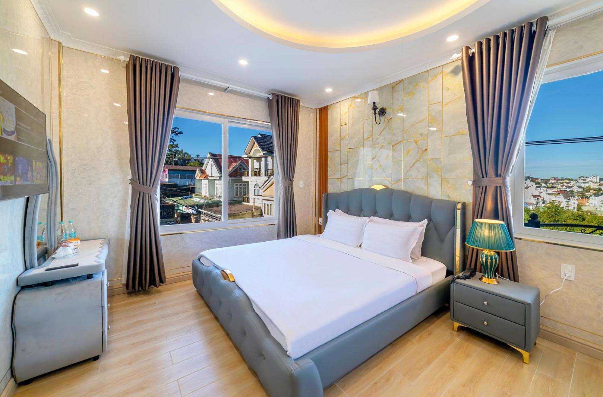 Savio Hotel Trieu Viet Vuong Dalat Bagian luar foto